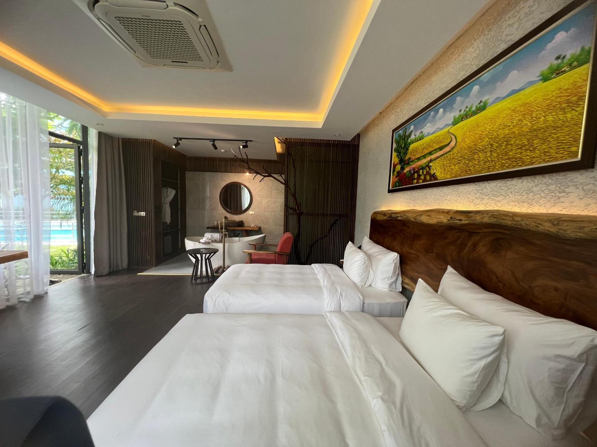 Minawa Kenhga Resort & Spa 宁平 外观 照片